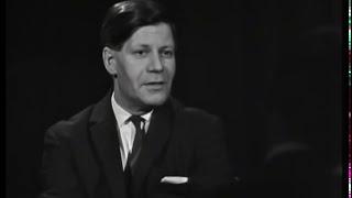 Günter Gaus im Gespräch mit Helmut Schmidt (1966) [ENG SUB] / Interview