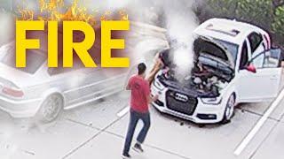 Saving Our Audi S4 from Burning to the Ground!