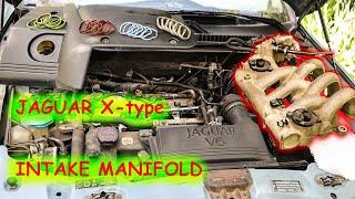 Jaguar X-type intake manifold removal - inlet gaskets replacement