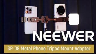 Introducing the NEEWER SP-08 Metal Phone Tripod Mount Adapter