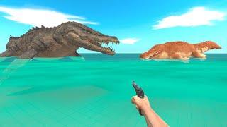 I Discovered Mosasaurus Under the Sea - Dinosaurs Hunting