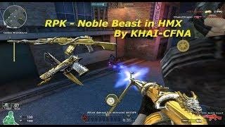 Crossfire NA: RPK Noble Beast (Gold) HMX (Zombie V4) Rooftop (Multi Kills)