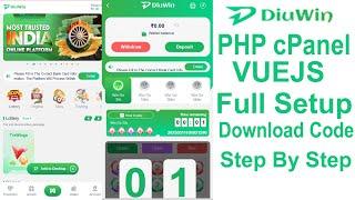 How To Create Diuwin in cPanel | How to Download Diuwin Source code in Vuejs | Php Diuwin