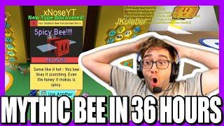 I GOT A MYTHIC BEE IN 44 ROYAL JELLIES | ROBLOX Bee Swarm Simulator Noob to Pro Episode 11