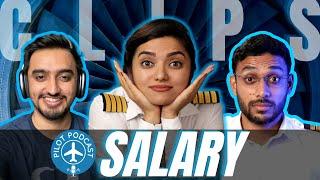 How much does a CAPTAIN Earn? | Pilot Podcast CLIPS