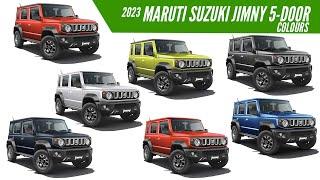 2023 Maruti Suzuki Jimny 5-Door - All Color Options - Images | AUTOBICS