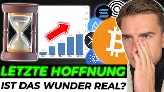 Crypto: I'm honestly nervous because the most important dates are coming up!