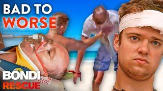 When Things Go From Bad To Worse! 1 Hour of Bondi Rescue Full Episode Marathon