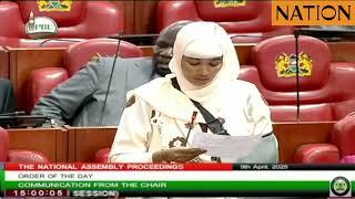 Nominated MP Umi Harun apologises in Parliament, says she was attacked by EALA MP Falhada Iman