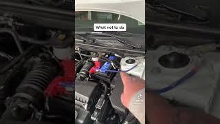 How not to run amplifier wire 2022 Honda Civic Amp installed ￼