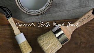 Homemade Chalk Paint Using Calcium Carbonate Part 1