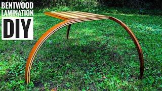 How to Easily Bend Wood || AMAZING Bent Wood lamination