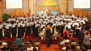 Southern University Gospel Choir singing  You Made The Difference