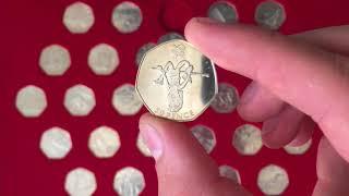 A Guide To The Olympic Fifty Pence Coins Including Rare 50p!