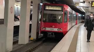 Eine kleine Reise durch Köln mit den Linien 1 7 9 und 18 (Stadtbahn Köln)￼