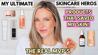 8 SKINCARE HEROS THAT ACTUALLY SAVED MY SKIN | SKIN REPAIR, BREAKOUTS, GLOWING COMPLEXION AND MORE!