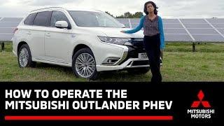 How To Operate the Outlander PHEV - with Konnie Huq