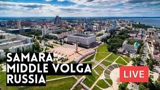 NOT Moscow! SAMARA, Russia! One of The Greatest Cities on VOLGA River! LIVE