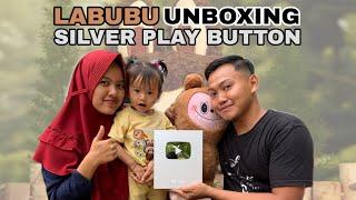 LABUBU UNBOXING SILVER PLAY BUTTON