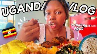 EVERYTHING I ATE IN UGANDA  *big back edition* |  matoke, korean food, exploring Kampala