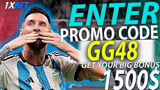 1xbet promo code . Use working promo code 1xbet - GG48 . Get huge bonus 1xbet for 520$ . 1xbet