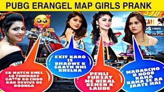 PART 7 || Joining Random Girls Squad Like A Bot |Erangel MAP Very Funny Gameplay | PUBG MOBILE |