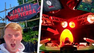 Riding NEMESIS SUB-TERRA for the FIRST TIME!! - Alton Towers