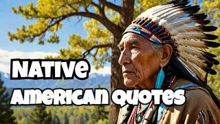 Native American Quotes