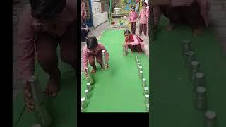 challenging game. प्राथमिक स्कूल के बच्चों ने खेला नया खेल ।#youtube #primaryschool #gameplay