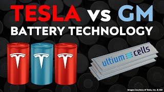 Tesla 4680 Battery vs GM Ultium EV Battery Tech