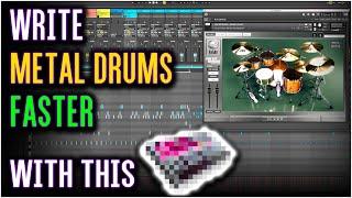 Write Metal Drums FASTER with THIS! #MetalDrums #Howto