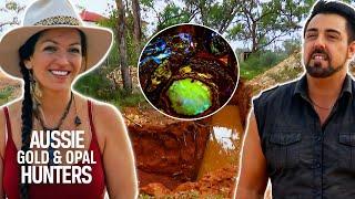 The Opal Whisperers Kick Off Their Season Mining Yowah Nuts Worth $15,000 | Outback Opal Hunters