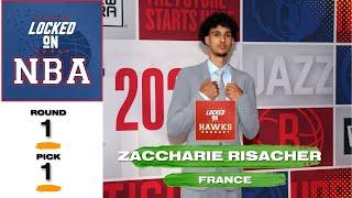 Atlanta Hawks Draft Zaccharie Risacher in 2024 NBA Draft