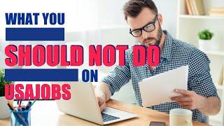 Setting up USAJOBS Profile |  Tips you don't want to ignore | Top Tips to Get the Job