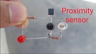 DIY Proximity sensor OR IR module circuit with one Transistor | Electro Fever