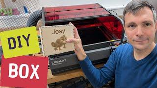 DIY Aufbewahrungsbox aus Sperrholz mit dem Lasercutter (Creality Falcon2 Pro 22W)