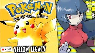 Pokémon Yellow Legacy [Definitive Run] Fighting Dojo and defeat sexy Sabrina in Saffron Gym (Ep.9)