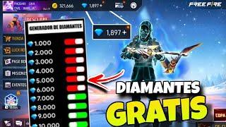  ¡CÓMO CONSEGUIR DIAMANTES GRATIS EN FREE FIRE 2024  RECLAMA +5000 DIAMANTES  NUEVA APP