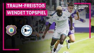 FC Erzgebirge Aue - DSC Arminia Bielefeld, Highlights mit Live-Kommentar | 3. Liga | MAGENTA SPORT