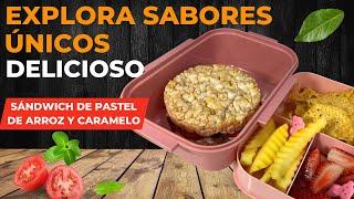 Explora Sabores ÚNICOS: SÁNDWICH de Pastel de ARROZ y CARAMELO