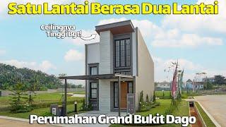 Rumah Minimalis 60m2 Cuma 1 Lantai Tapi Luarnya Kaya 2 Lantai! Grand Bukit Dago