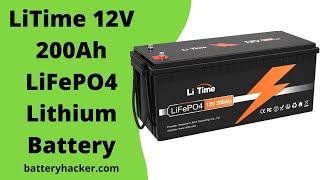 LiTime 12V 200Ah LiFePO4 Lithium Battery Review | Off Grid Solar Battery Review