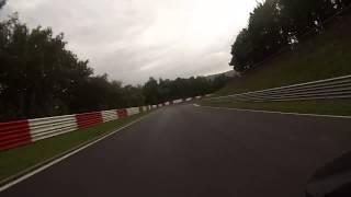 BMW R 1200 GS Adventure on Nurburgring