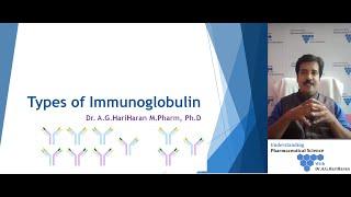 Types of Immunoglobulin