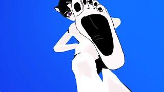 Giant Husky Girl Crushes You (MMD POV Giantess)