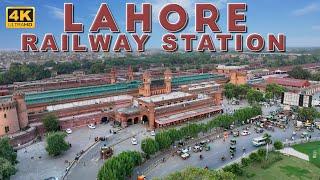 Railway Station of Lahore 4k Drone view | #explorepk