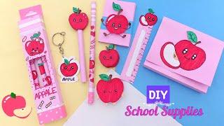 DIY EASY SCHOOL SUPPLIES -BACK TO SCHOOL CRAFT-diy school supplies idea/how to make school supplies