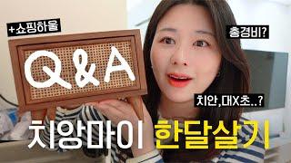 여자 혼자 치앙마이 한달살기 Q&A! 총 경비 , 찐추천장소 구글맵 공유 치안?, 기념품 쇼핑 하울, 꼭 챙길 템