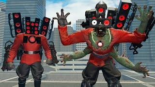 ZOMBIE SPEAKERMAN TITAN VS SKIBIDI TOILET in Garrys Mod!