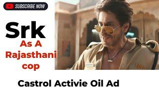 SHAHRUKH KHAN NEW AD AS RAJSTHANI COP FUNNY  AD